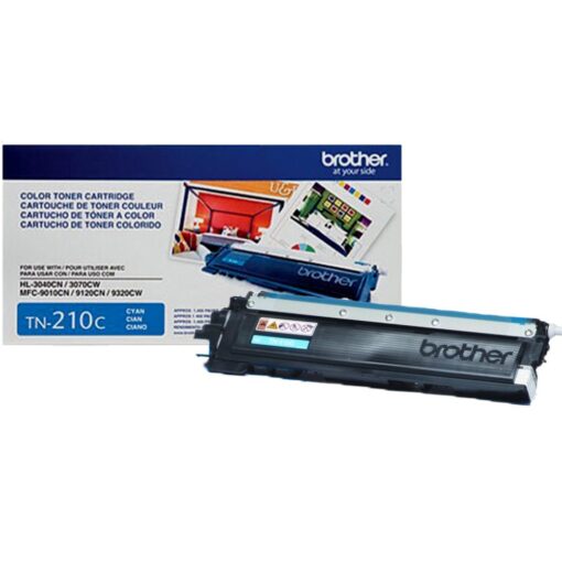 Cartucho de Toner Brother TN-210C TN210 Ciano Original 1.4k