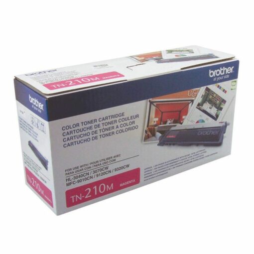 Cartucho de Toner Brother TN-210M TN210 Magenta Original 1.4k