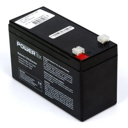 Bateria Selada Powertek 12v 7ah Para Alarme - EN011