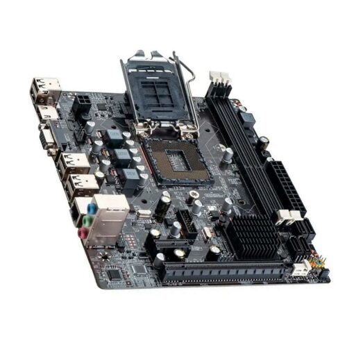 Placa-Mãe Goldentec H61 Box Lga1155 Chipset Intel H61 Hdmi (S,V,R) Ddr3