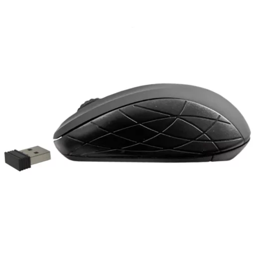 Mouse Óptico Sem Fio / Wireless 1600dpi Preto Ma-s333 Kmex