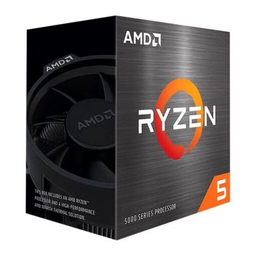 Processador AMD Ryzen 5 5500, 3.6GHz (4.2GHz Max Turbo), Cache 19MB, AM4, Sem Vídeo - 100-100000457BOX