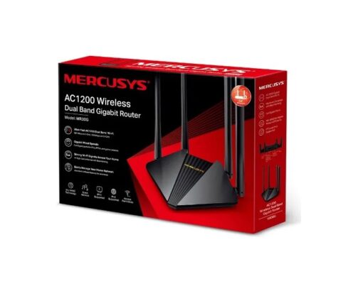 Roteador Wireless Mercusys Dual Band Gigabit AC1200 - MR30G