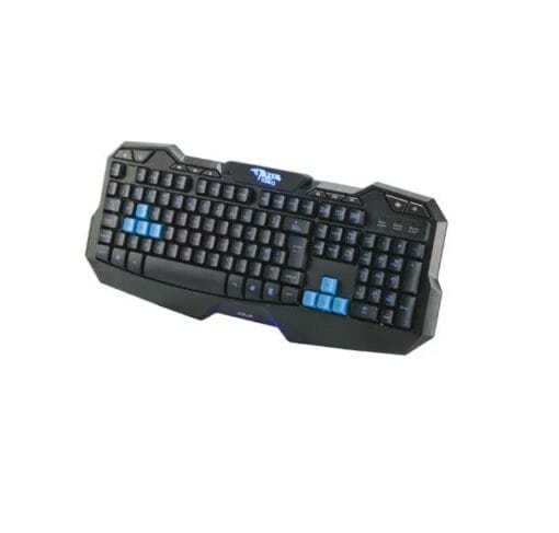 Teclado Gamer Usb Mazer Type-g Preto/azul E-blue