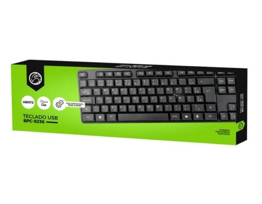 Teclado Usb Brazilpc Bpc-8236 Comum Preto 1.3M