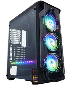 Gabinete Gamer K-Mex Dark Trooper Polygo CG-03B1 FAN R