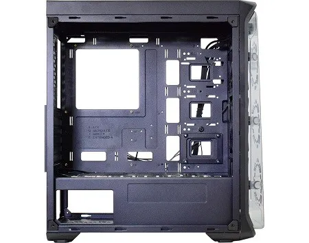 Gabinete Gamer K-Mex Dark Trooper Polygo CG-03B1 FAN RGB