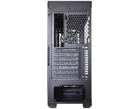 Gabinete Gamer K-Mex Dark Trooper Polygo CG-03B1 FAN RGB