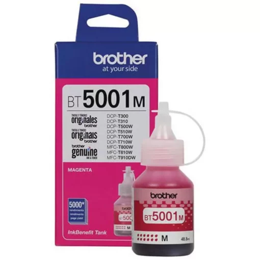 Refil de Tinta Brother BT 5001 M Magenta - Digymaq